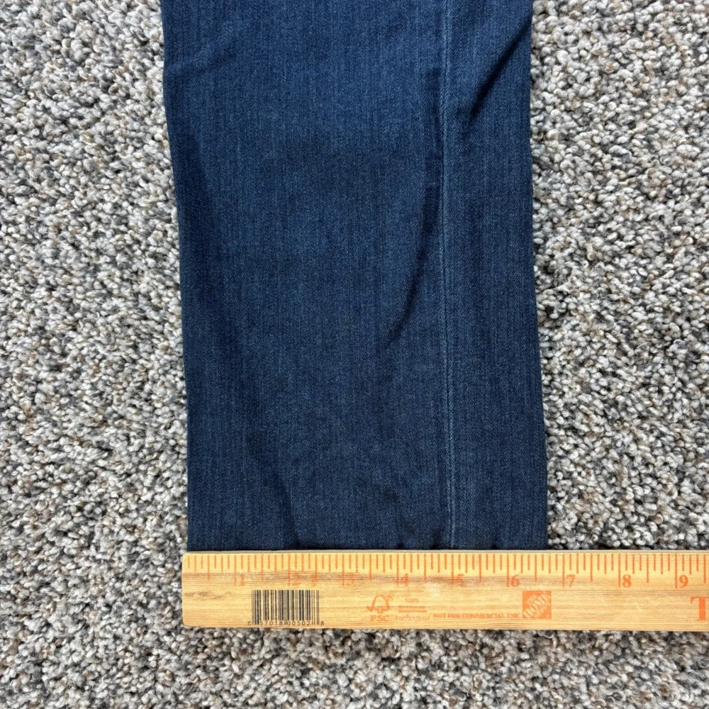 Paige Lennox Men's 32x33 Slim Fit Jeans Dark Indigo Blue Denim Stretch Pants